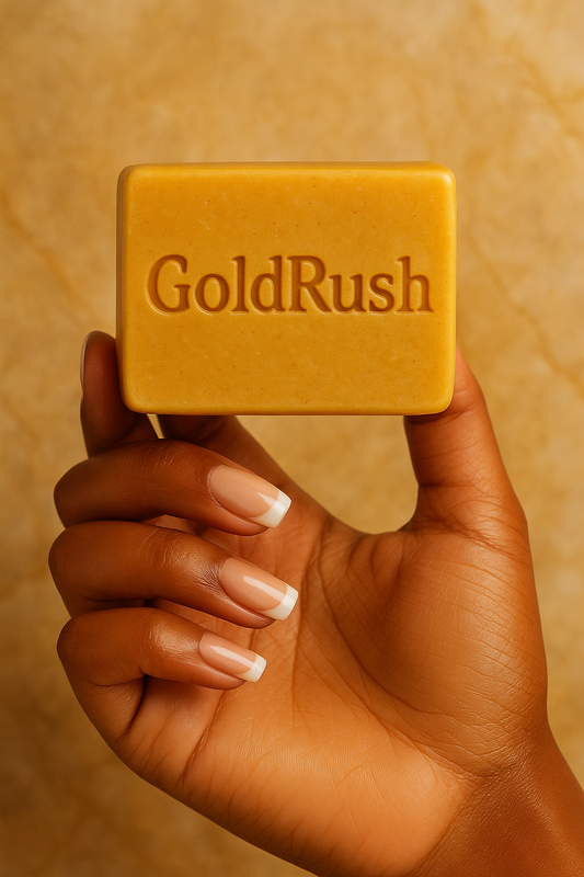 Rooted Radiance 3-Bar Glow Set – GoldRush, OatGlow & CharBläk